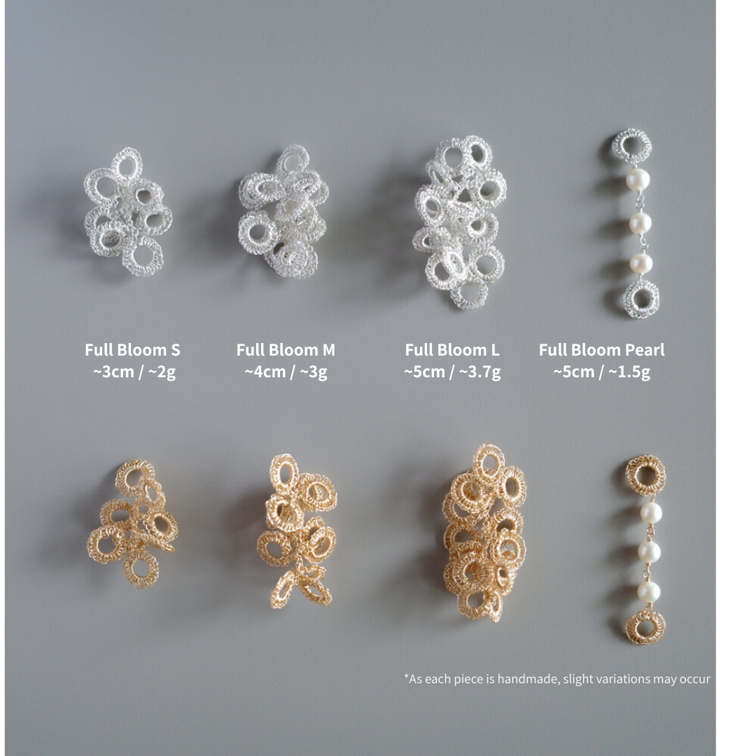 Full Bloom – 選んで咲かせる、手編みモチーフ  (単品販売）（予約販売）