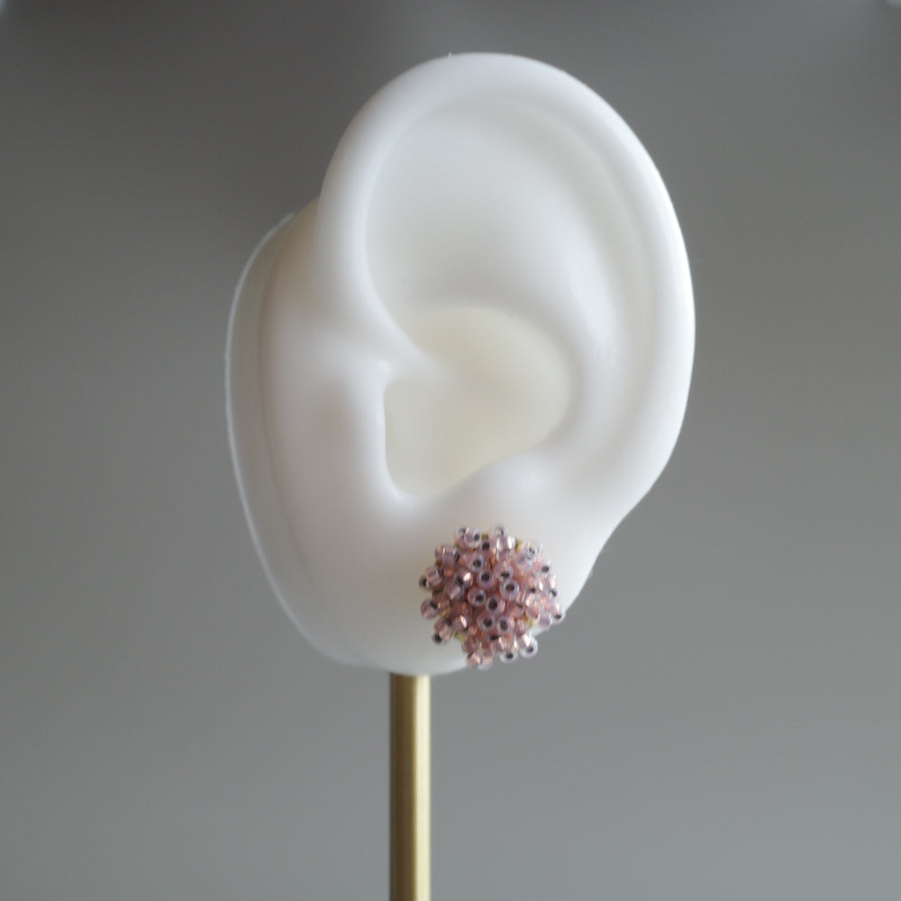 2way Orbit  Glass Beads　Gold color