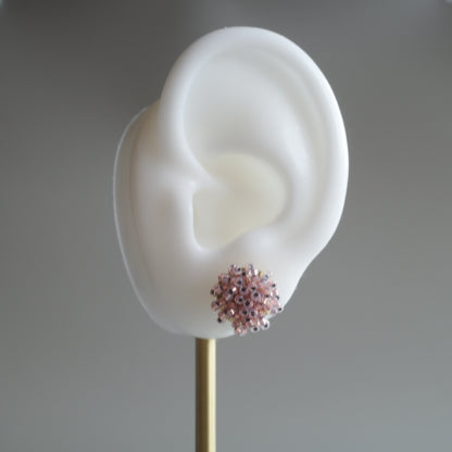 2way Orbit  Glass Beads　Gold color