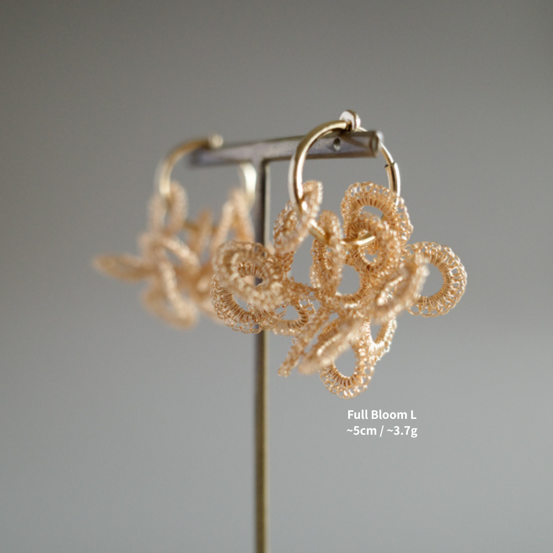 Full Bloom – 選んで咲かせる、手編みモチーフ  (単品販売）（予約販売）
