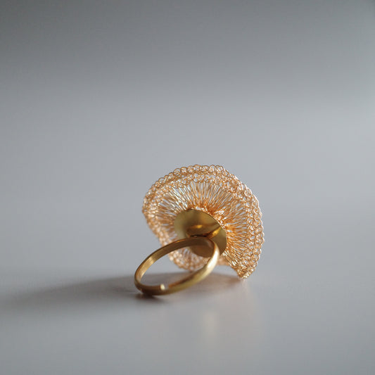 Orbit Pearl  – 金屬線蕾絲戒指