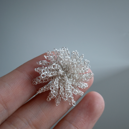 たんぽぽの花 耳飾り 　Dandelion Flower Earrings