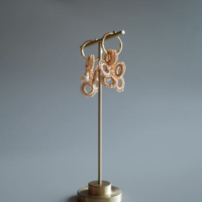 Full Bloom｜SS＆パール◯ モチーフ4点セット（ゴールド／受注販売）