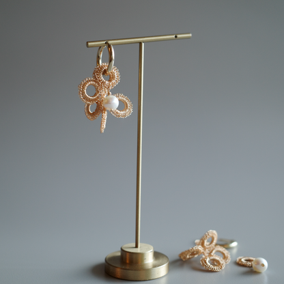 Full Bloom｜SS＆パール◯ モチーフ4点セット（ゴールド／受注販売）