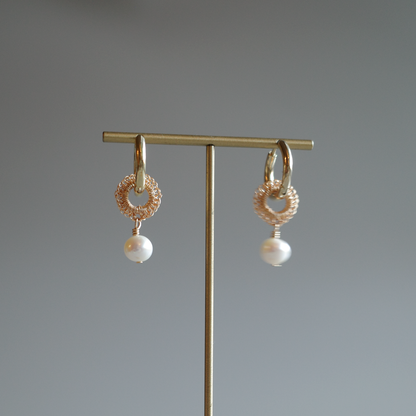 Full Bloom｜SS＆パール◯ モチーフ4点セット（ゴールド／受注販売）