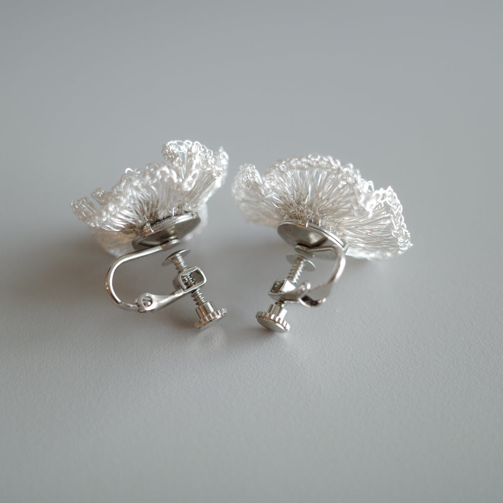 YUIKA- ハーキマーダイヤモンド耳飾り