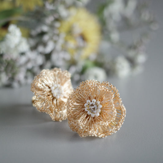 結花 -YUIKA- 哈基瑪鑽石耳環