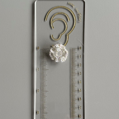 Lunar Halo – Herkimer Diamond x Silver