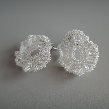 Lunar Halo – Herkimer Diamond x Silver