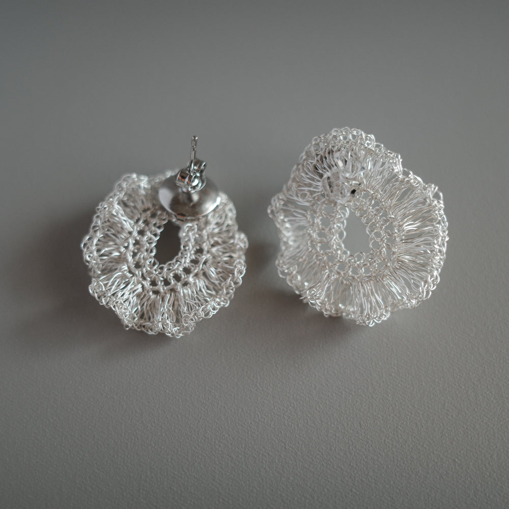 Lunar Halo – Herkimer Diamond x Silver