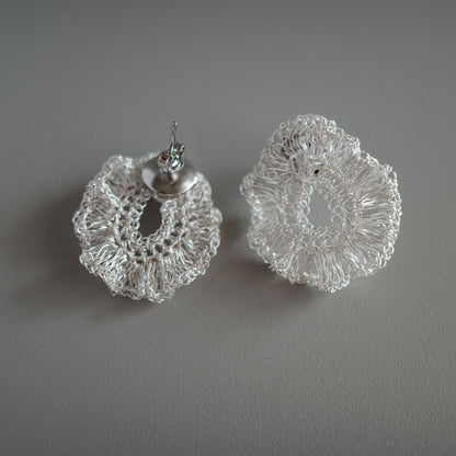 Lunar Halo – Herkimer Diamond x Silver