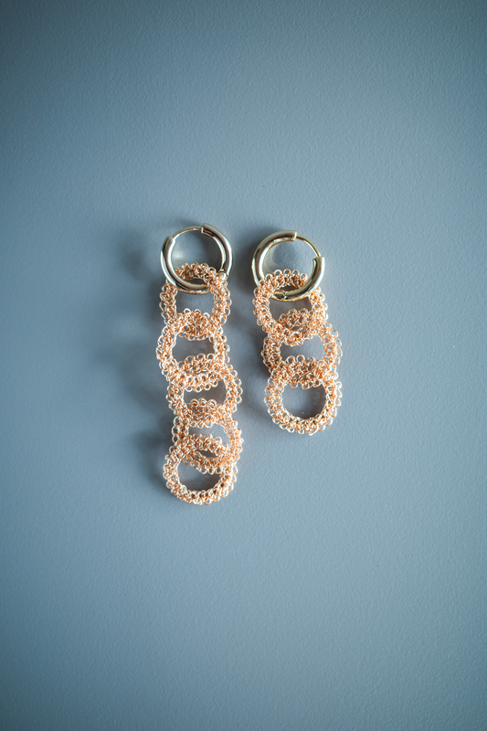 結　耳飾り ［ゴールド］YUI Earrings